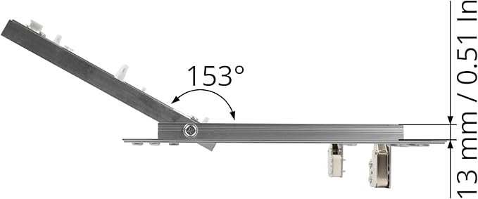 8" x 12" Inch Aluminum Drywall Access Panel - Service Shaft Door - Plumbing, Electricity, Heating, Alarm Wall Inspection hatch for Drywall - Bathroom Service Access Hole Cover