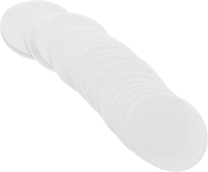 300pcs White round Disposable Coffee Filters 64mm by TOBBOMEY