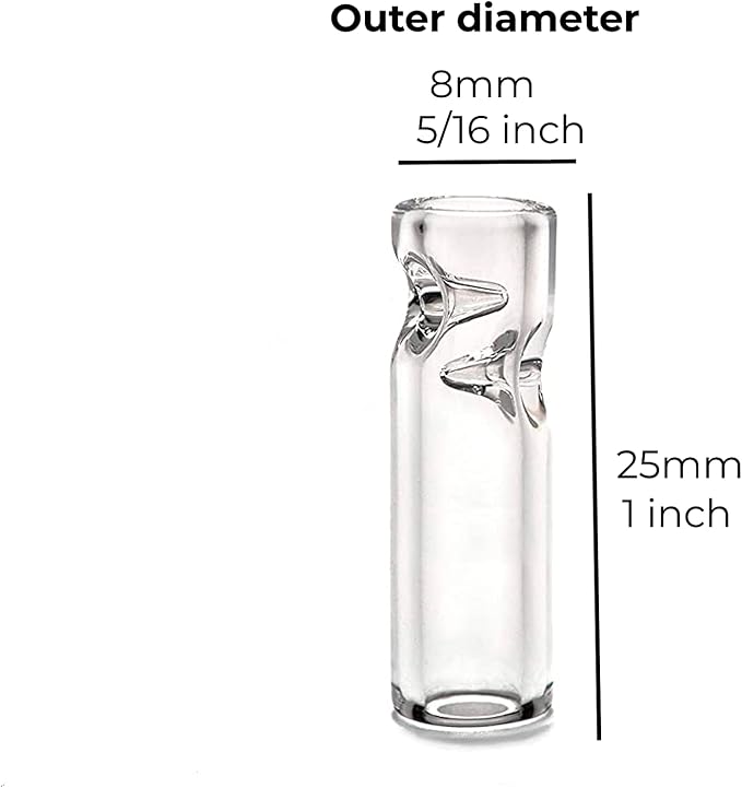 Premium Quality Glass Cigarette Rolling Filter Tips - Image 2