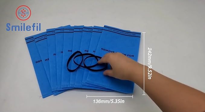 Smilefil 18 Pack Wet Dry Vacuum Filter Bags Compatible - Image 6
