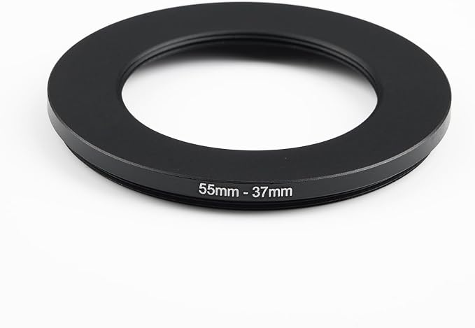 55mm Lens to 37mm Camera Lens Adapter 55mm to 37mm Step Down Ring Adapter Ring - Image 2