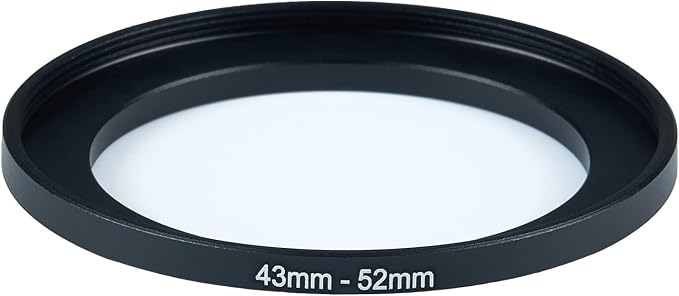 43mm to 52mm Step-Up Ring Filter Adapter - Image 2