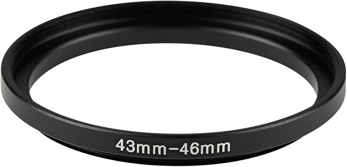 43-46mm Metal Step-Up Ring Adapter Compatible - Image 2
