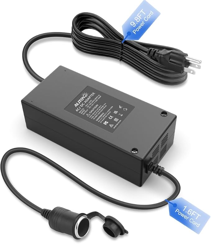 ALITOVE AC to DC Converter 13A 156W 120V 110V to 12V Converter AC to DC Adapter by ALITOVE