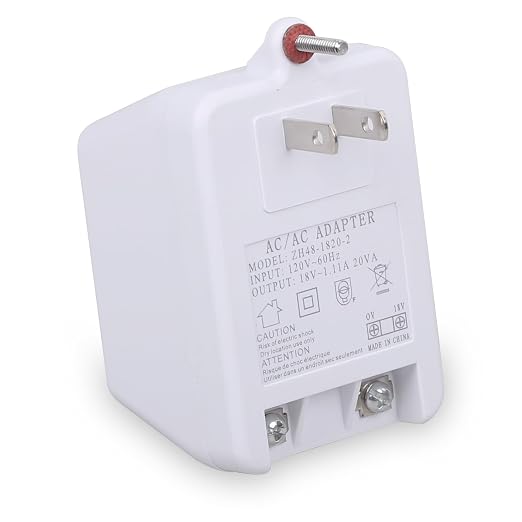 18V 1.11A Class 2 Resettable Transformer Compatible by Lusperi