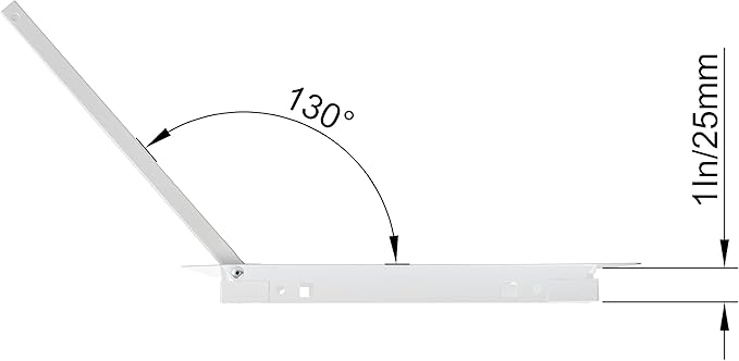 10" x 14" White Metal Access Panel. Service Shaft Door Panel. Plumbing, Electricity, Heating, Alarm Wall Access Panel for Drywall. Bathroom Services Access Hole Cover.