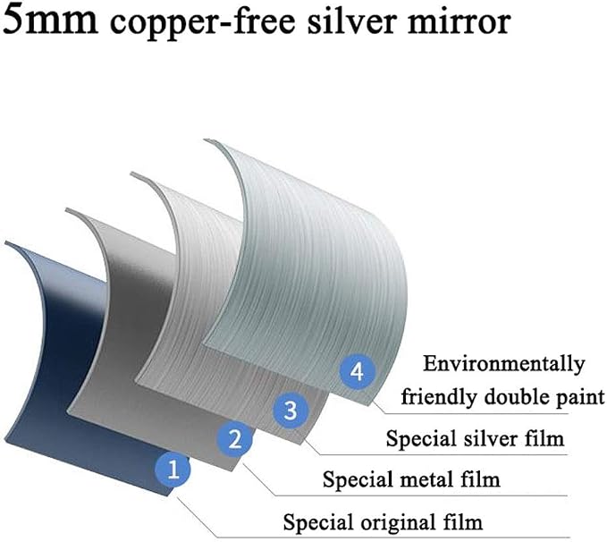 600 x 800mm LED Wall Mounted Bathroom Mirror - Image 2