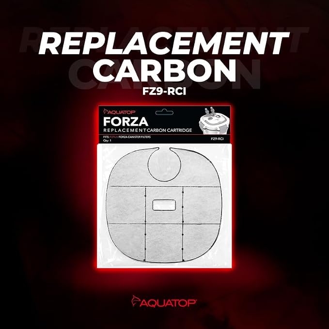 Aquatop Replacement Carbon Cartridges – Fits Forza FZ9 Canister Filters – - Image 2