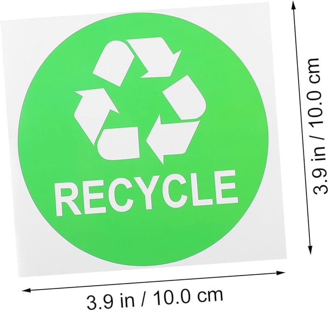 9pcs Trash Can Classification Stickers Decals - Image 4