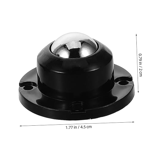 10pcs Silent Caster Wheels for Furniture Swivel Hardware Rollers Heavy Duty - Image 2