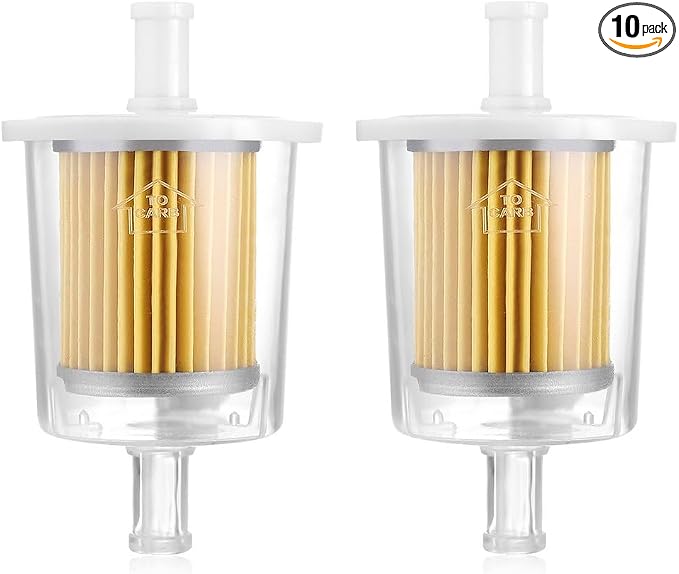 FUEL FILTERS INDUSTRIAL HIGH PERFORMANCE UNIVERSAL INLINE GAS FUEL LINE 3/8" 10 by Deflife