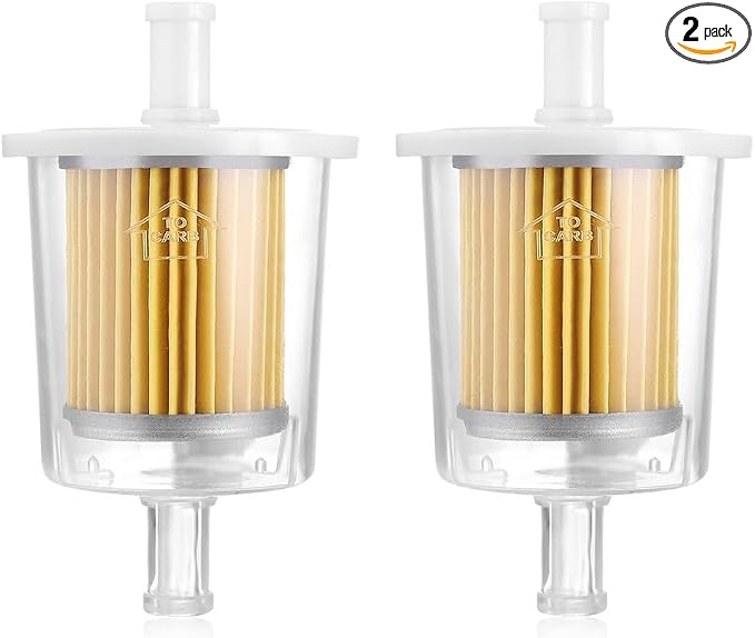 FUEL FILTERS INDUSTRIAL HIGH PERFORMANCE UNIVERSAL INLINE GAS FUEL LINE 3/8" 2 by Deflife