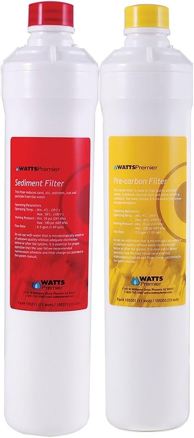 Watts Premier Bi-Annual RO Pure Plus 2-Pack Filtration Kit by WattsPremier