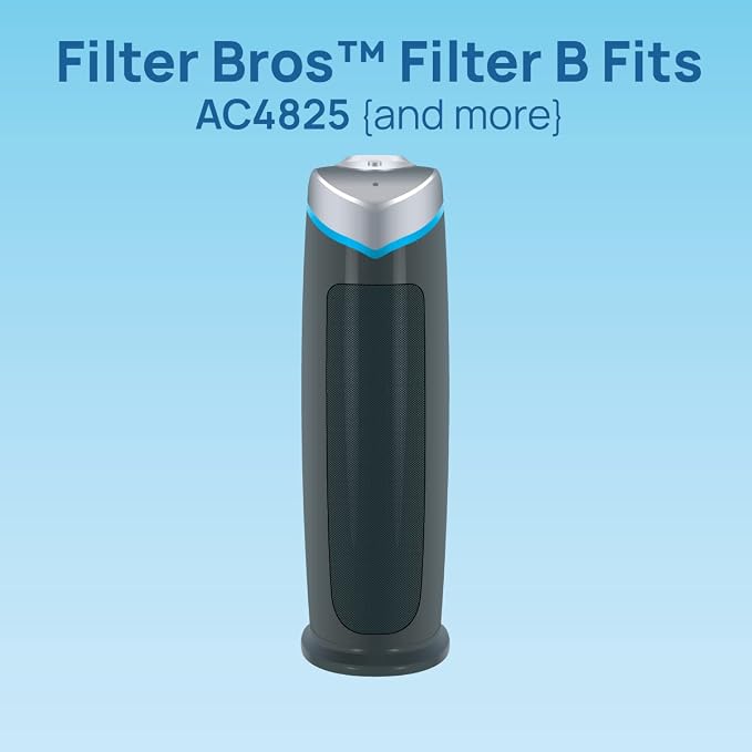 Filter Bros Carbon Filter B 4Pack Replacement Fits GermGuardian AC4825 AC4900CA - Image 3