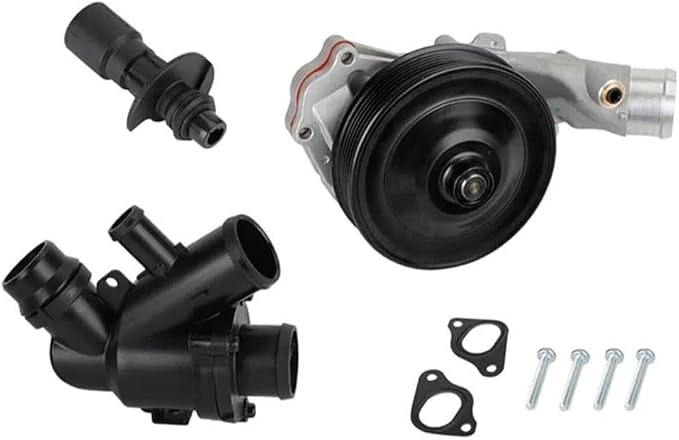 Complete Water Pump Kit with Thermostat Bolts Gaskets by ocpcrn