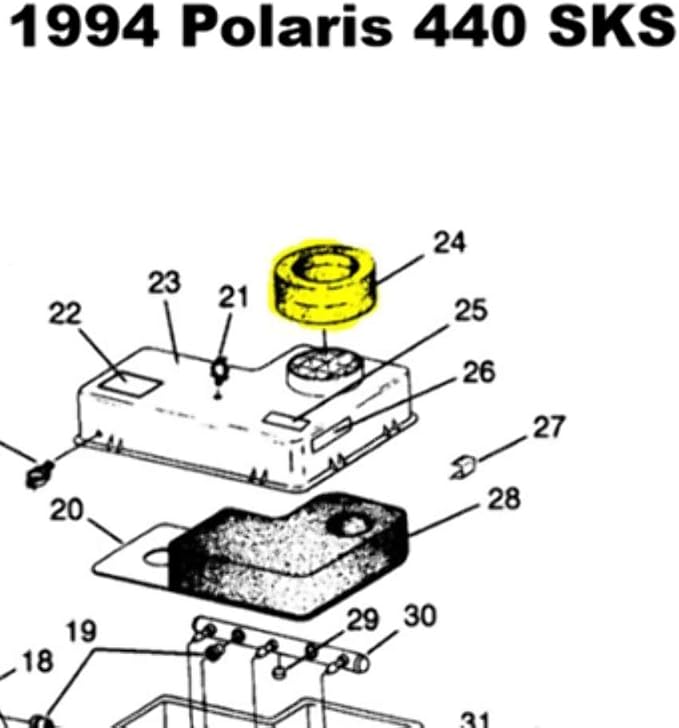 Air Box Foam S/M Seal Gen Ii - Image 2