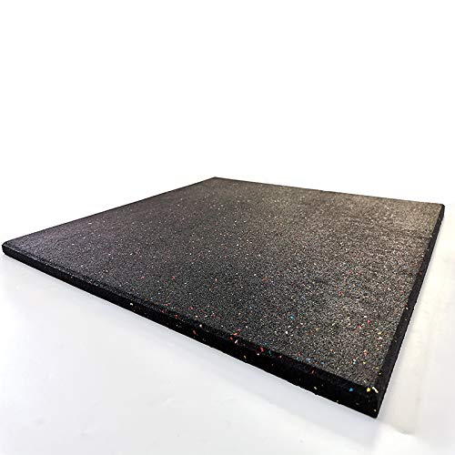 Goodhoily Anti-Vibration Pad 24" x 24", 3/5" Heavy Duty Thick- Rubber Vibration by Goodhoily