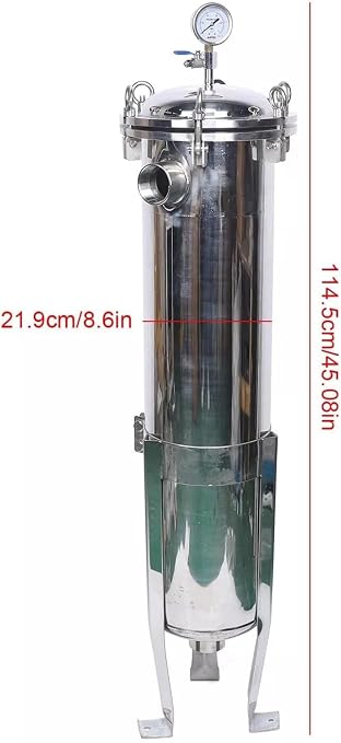 304 Stainless Steel Filter Bag Housing 150PSI Multi-Purpose Bag Filtering - Image 3