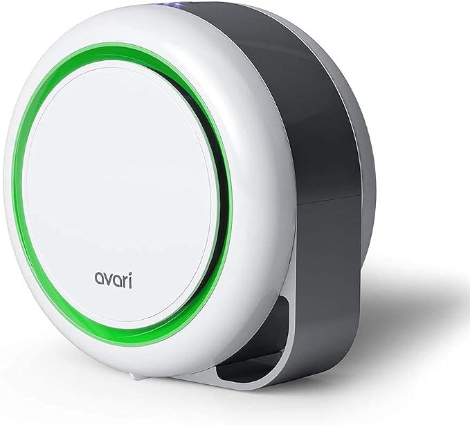 AVARI™ 525 Green Desktop Personal Air Purifier made in Korea. Filtering by PADO