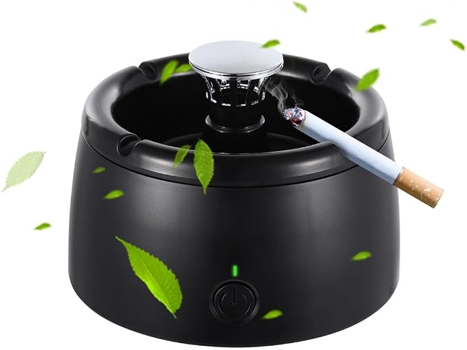 Ashtray Smokeless, Purifier Air Ion Negative by LUMINFLY