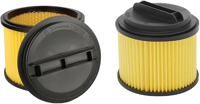 2 PACK Amigriki yellow A32RF03N Replacement Cartridge Vacuum HEPA filter by Unknown