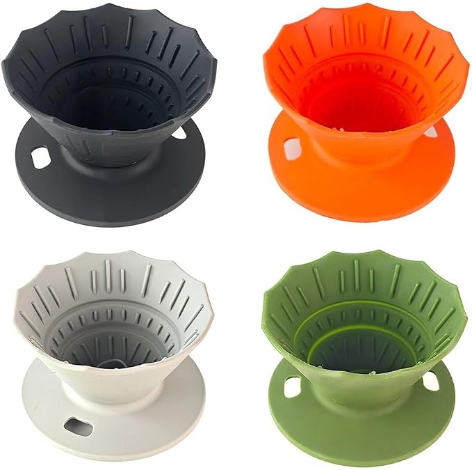 Portable Coffee Dripper, Silicone Collapsible Design - Image 8
