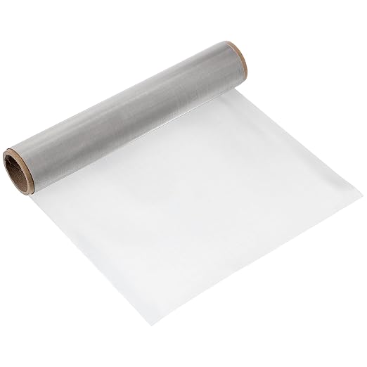 uxcell 200 Mesh 39" x 10" Woven Wire Mesh, 316 Stainless Steel Air Vent Filter by uxcell