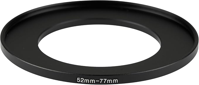 52-77mm Metal Step-Up/Down Ring Adapter Compatible - Image 2