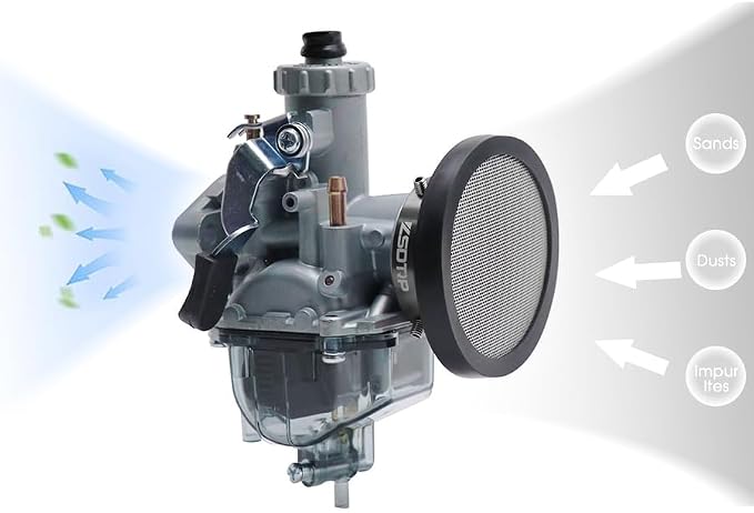 40mm Carburetor Velocity Stack Air Filter Cleaner Modified Trumpet - Image 4