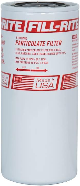 Fill-Rite F1810PM0 3/4" 18 GPM 10 Micron Particulate Spin-On Fuel Filter by Fill-Rite