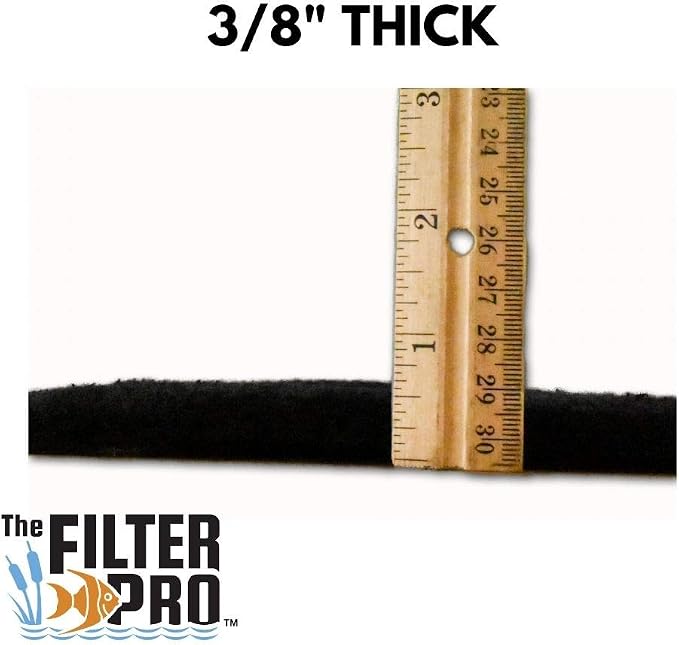 Carbon Fine Filter Media, 3/8" Thick, 6 Pack, Ponds or Water Gardens, Made in - Image 4