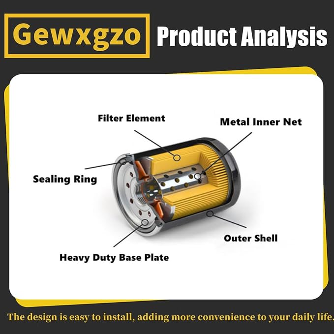 52114 Hydraulic Oil Filter Compatible - Image 5