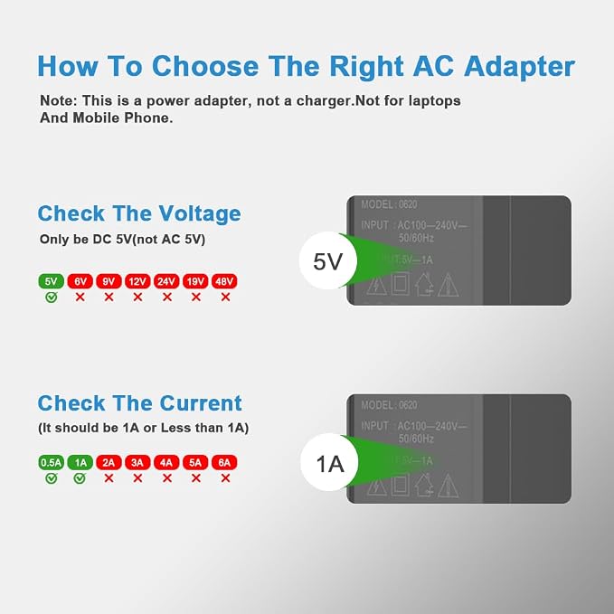 Universal 5V 1A Power Supply Adapter, 5W All-in-one Charger - Image 5
