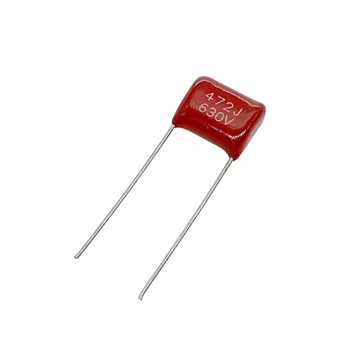 20pcs CBB22 630V 472J 4.7NF 0.0047UF Metallized Polypropylene Film Capacitors by Cermant