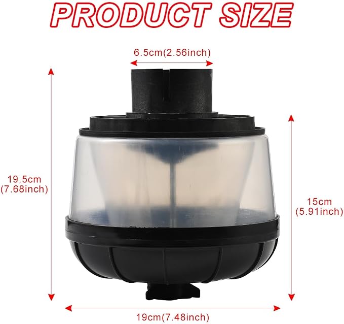 Air Snorkel Head Air Ram Sand Cup - Image 3