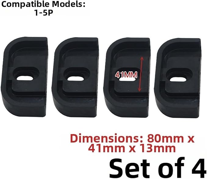 4 PCS Air Conditioner Outdoor Unit Vibration Damping Rubber Pad Foot Pad - Image 5