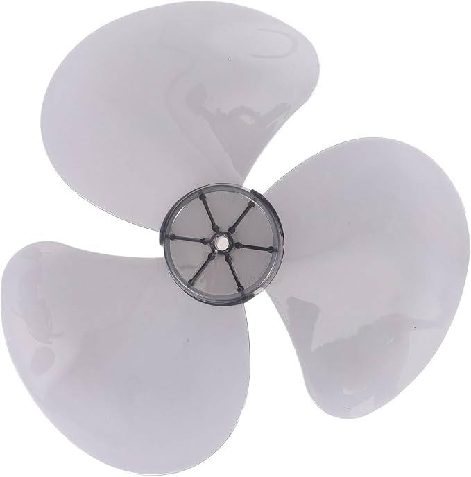 Happyyami 12 Inch Plastic Fan Blade 3 Leaves Fan Blade Replacement Electric Fan by Happyyami