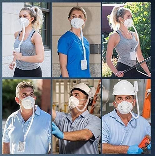 BROAD Breathe Easier AirPro Mask Rechargeable Reusable Air Purifying Respirator - Image 4
