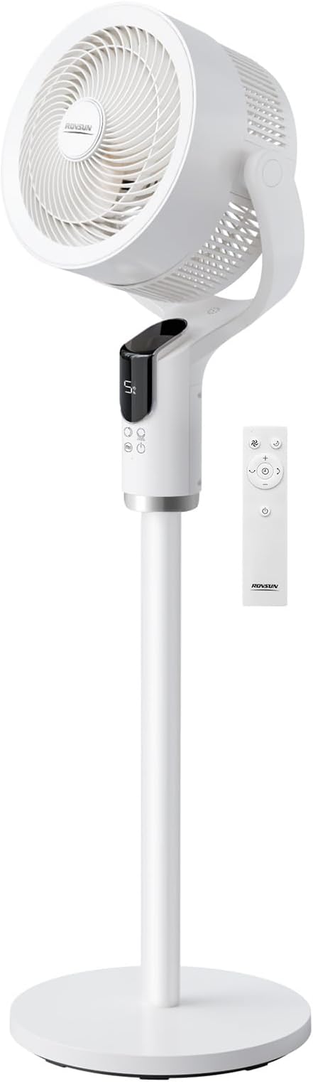 ROVSUN 3-in-1 Standing Fan, 90°+90°Omni-directional Oscillating Fan by ROVSUN