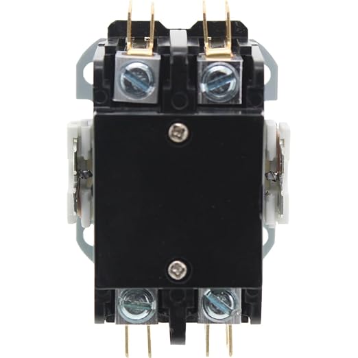 2 Pole AC Contactor, Generic Heavy Duty 40Amp 24V Coil Air Conditioner - Image 3