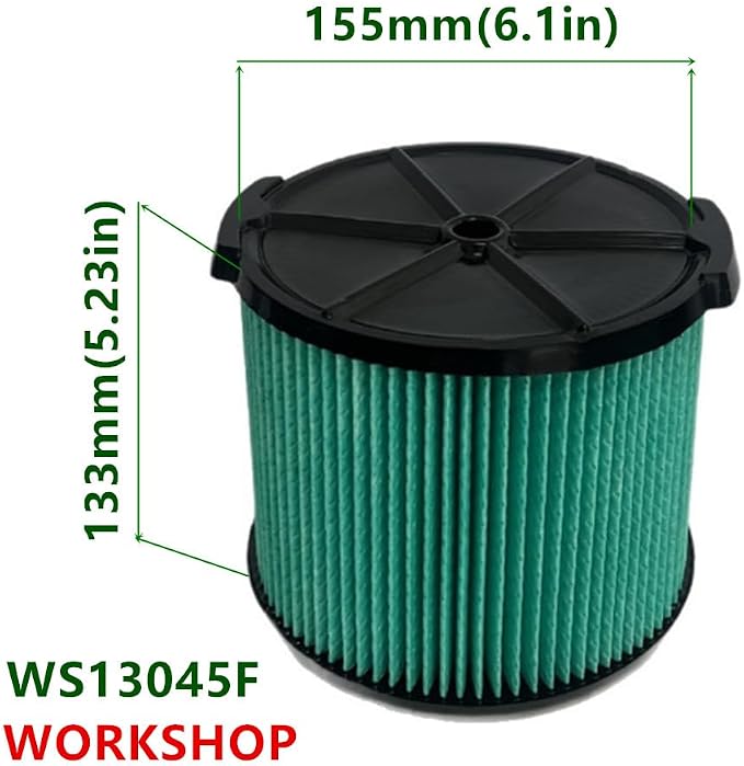 1 PACK brikiwee WS13045F 5-layer Cartridge vacuum HEPA Media Filter compatible - Image 2