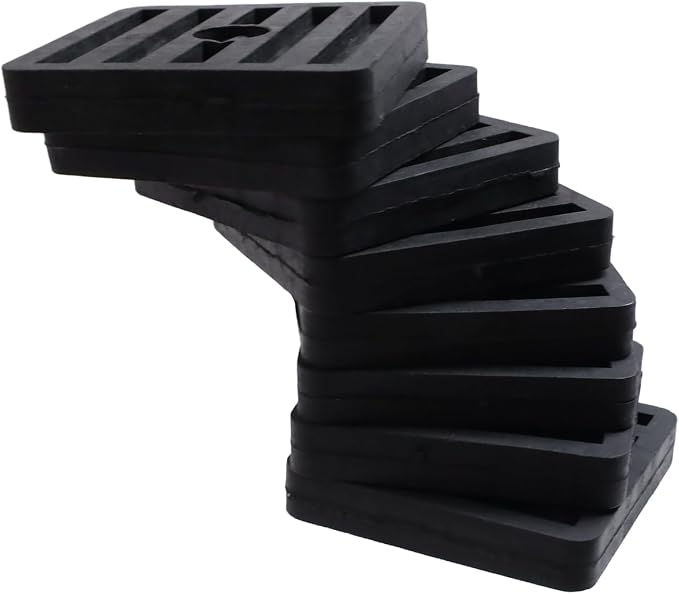 MY MIRONEY 8 Pack Anti Vibration Pads Air Conditioner Rubber Vibration Isolator - Image 7