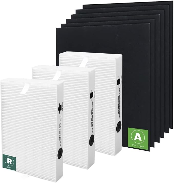 HPA300 HEPA Filter Replacement for Honeywell Air Purifier 3 HEPA R Filters and by YourHomeApplianceMates