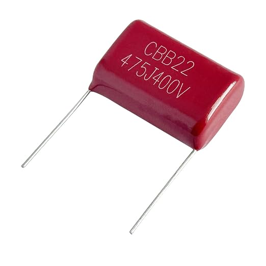 10pcs CBB22 400V 475J 4.7UF P27.5 Metallized Polypropylene Film Capacitors by Cermant
