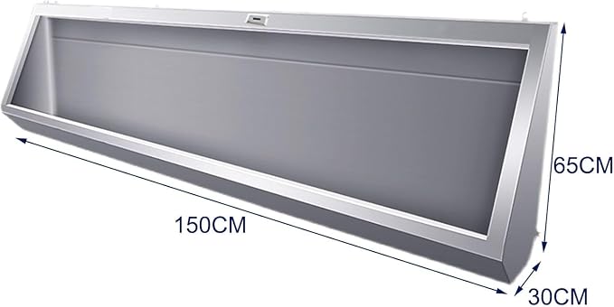 Wall-Mounted Stainless Steel Urinal Trough - Image 2