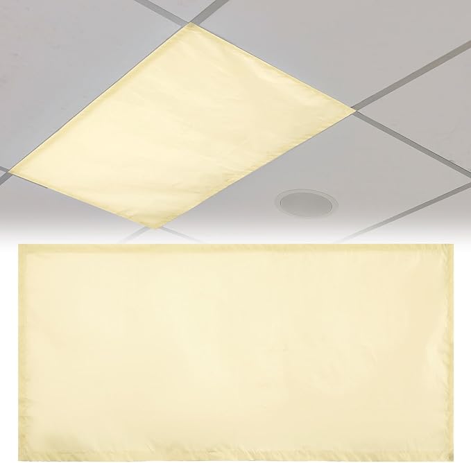 Patelai 4 x 2 Feet Fabric Fluorescent Light Cover by Patelai