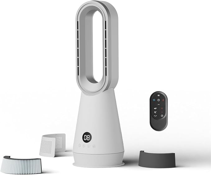 3-in-1 Bladeless Tower Fan by Faryuan