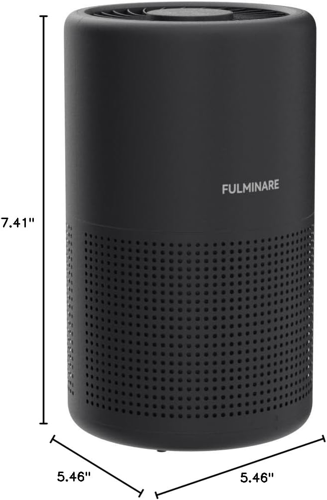 FULMINARE Air Purifiers for Bedroom H13 True HEPA Air Filter Quiet Air Cleaner - Image 10