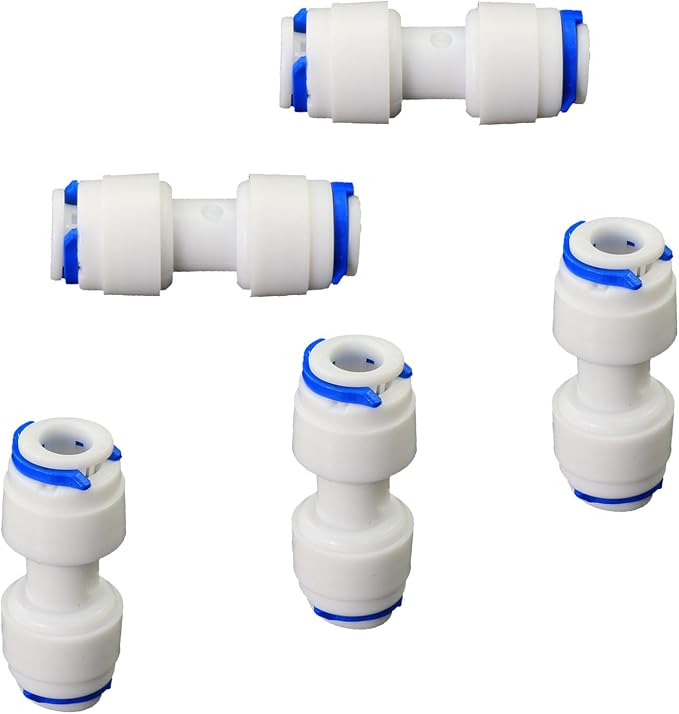 Water purifier adapter, 1/4 "FPT x 1/4" pipe quick connector, outer diameter by Unknown