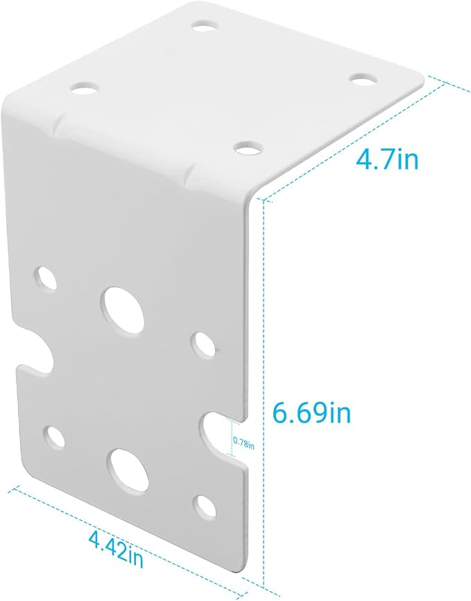 Whole House Mounting Bracket, Housing Mounting Metal Bracket, - Image 2